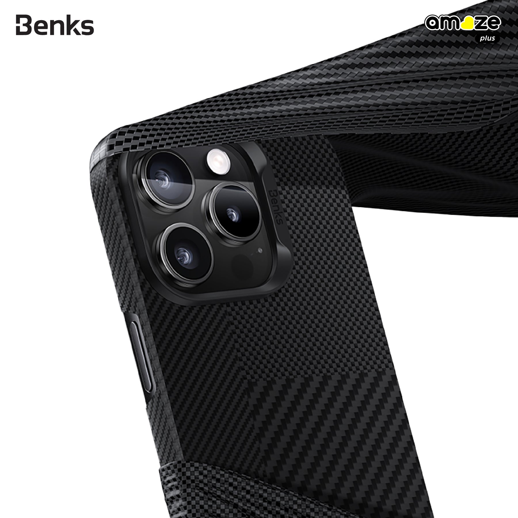 Montage ArmorAir 600D Case (iPhone 16 Pro / 16 Pro Max) (Black) By Benks
