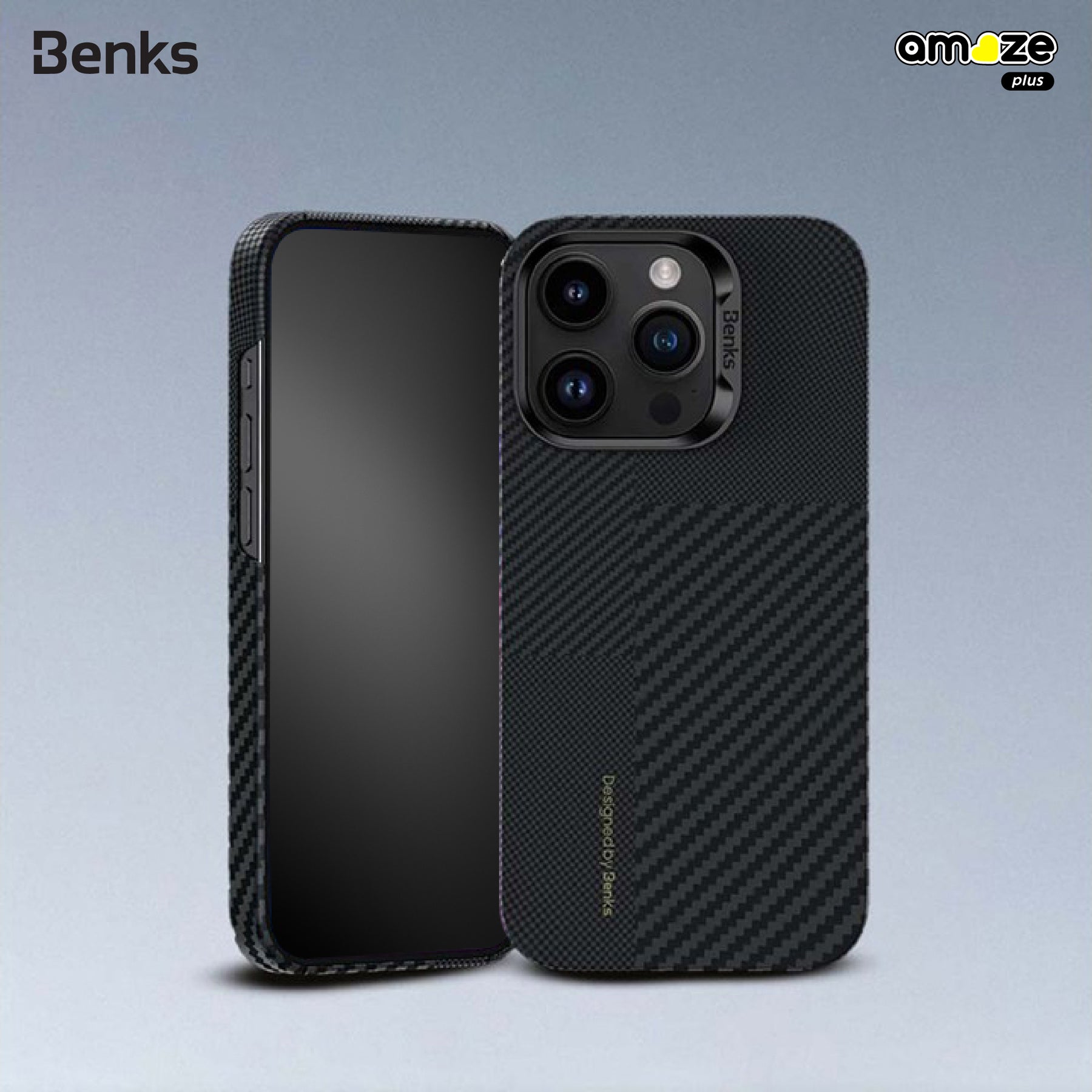 Montage ArmorAir 600D Case (iPhone 16 Pro / 16 Pro Max) (Black) By Benks