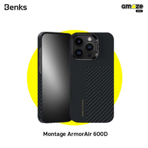 Montage ArmorAir 600D Case (iPhone 16 Pro / 16 Pro Max) (Black) By Benks