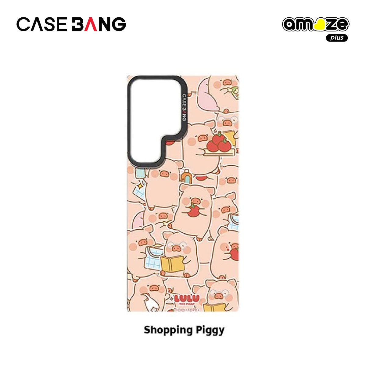 Shopping Piggy Lulu the Piggy Phone Cover (Samsung S24 Ultra) By Casebang