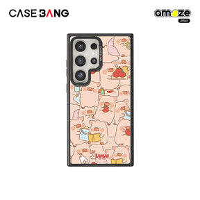 Shopping Piggy Lulu the Piggy Phone Cover (Samsung S24 Ultra) By Casebang