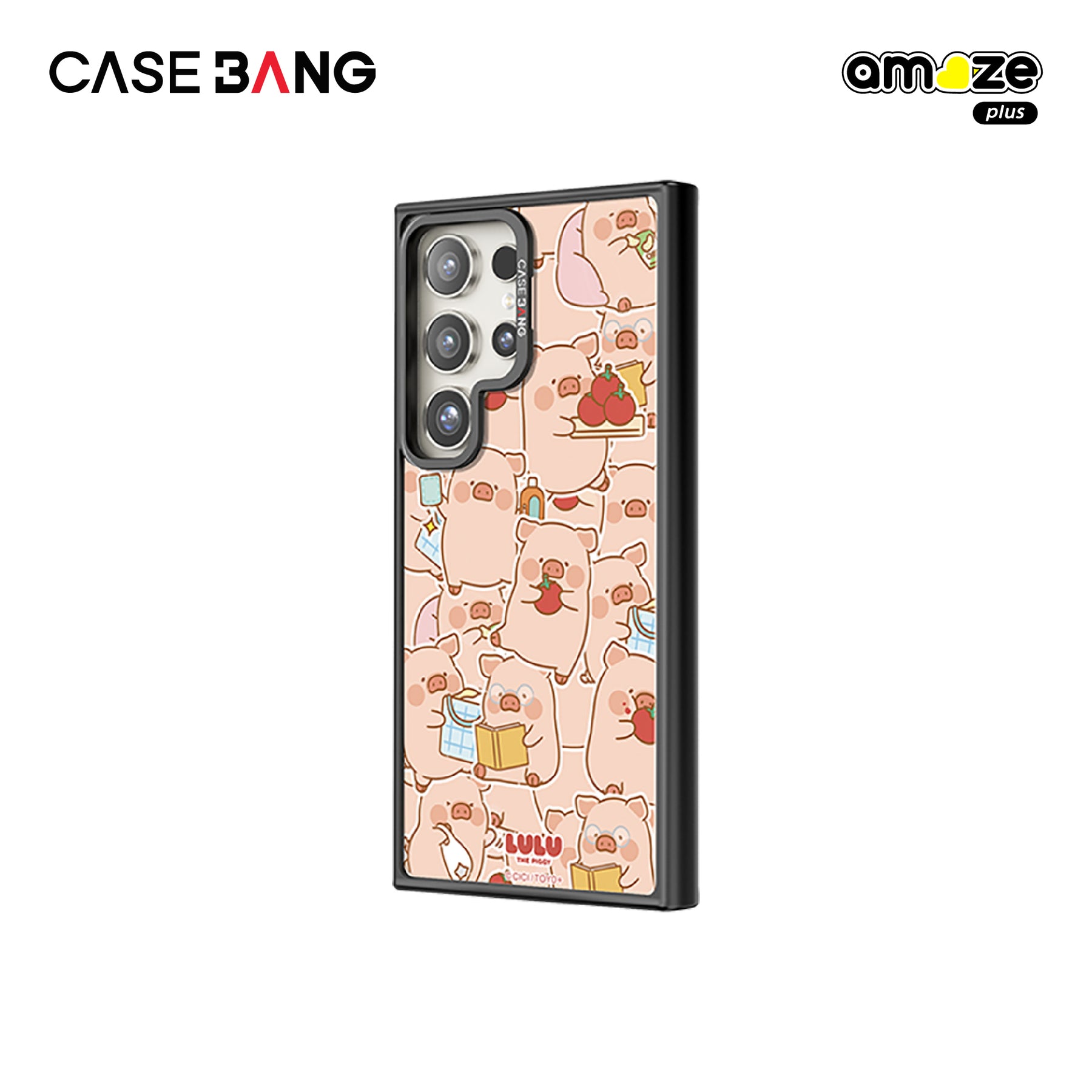 Shopping Piggy Lulu the Piggy Phone Cover (Samsung S24 Ultra) By Casebang