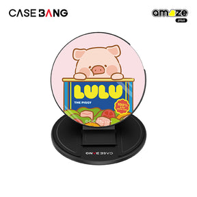 Canned Piggy Lulu the Piggy Griptok Magsafe Stand Cover By Casebang