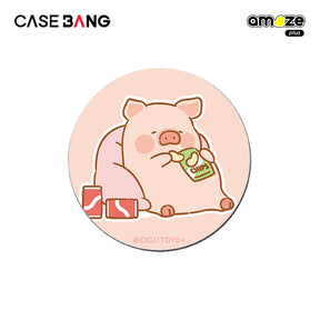 Gluttonous Piggy Lulu the Piggy Griptok Magsafe By Casebang