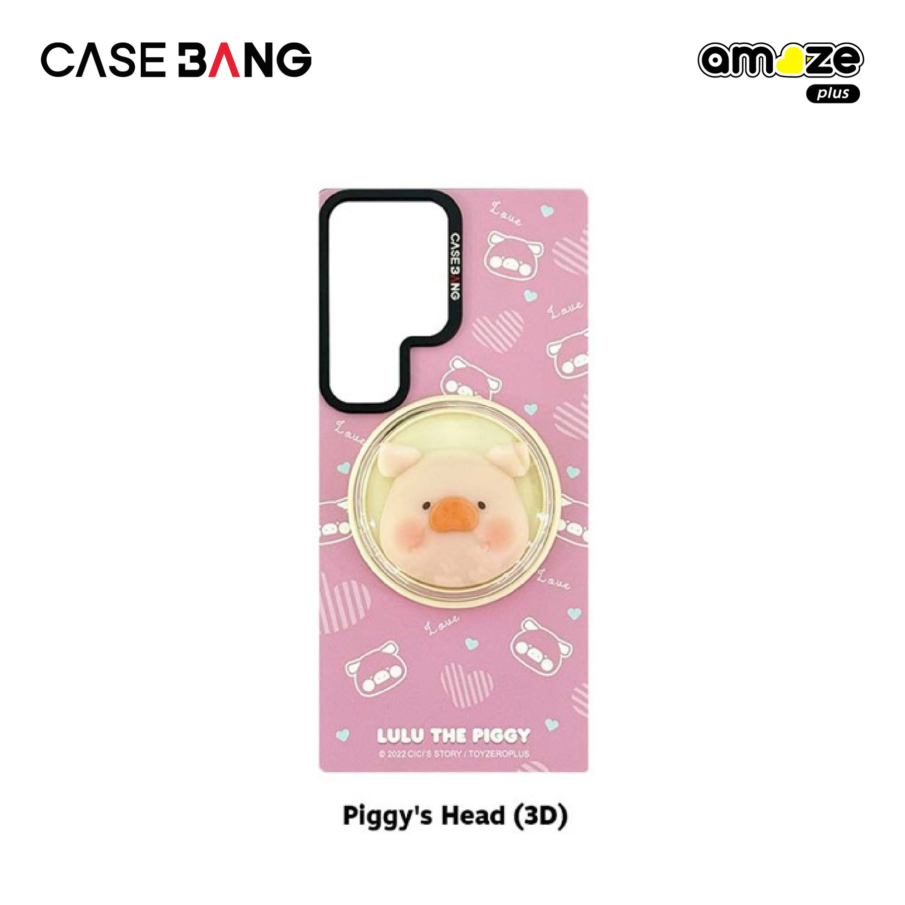 Piggy's Head (3D) Lulu the Piggy Phone Cover (Samsung S24 Ultra) By Casebang