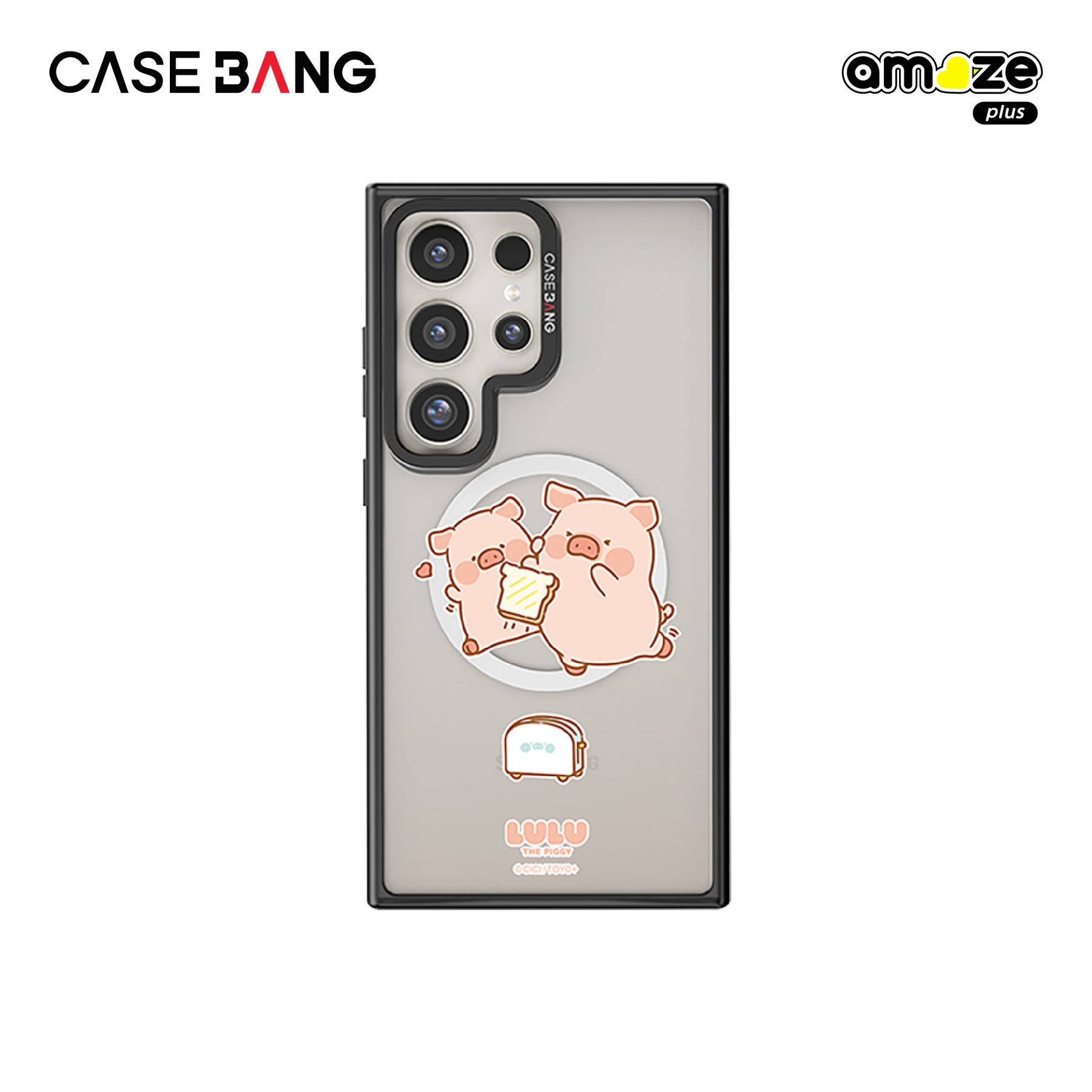 Toast Piggy Lulu the Piggy Phone Cover (Samsung S24 Ultra) By Casebang