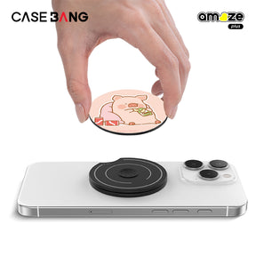 Gluttonous Piggy Lulu the Piggy Griptok Magsafe By Casebang