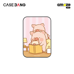 Lay Down Piggy Lulu the Piggy Wallet Magsafe Stand Cover By Casebang