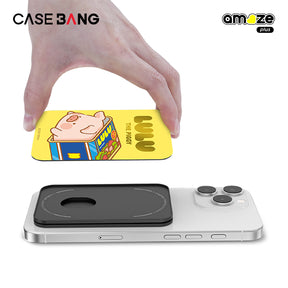 Canned Piggy Lulu the Piggy Wallet Magsafe Stand Cover By Casebang