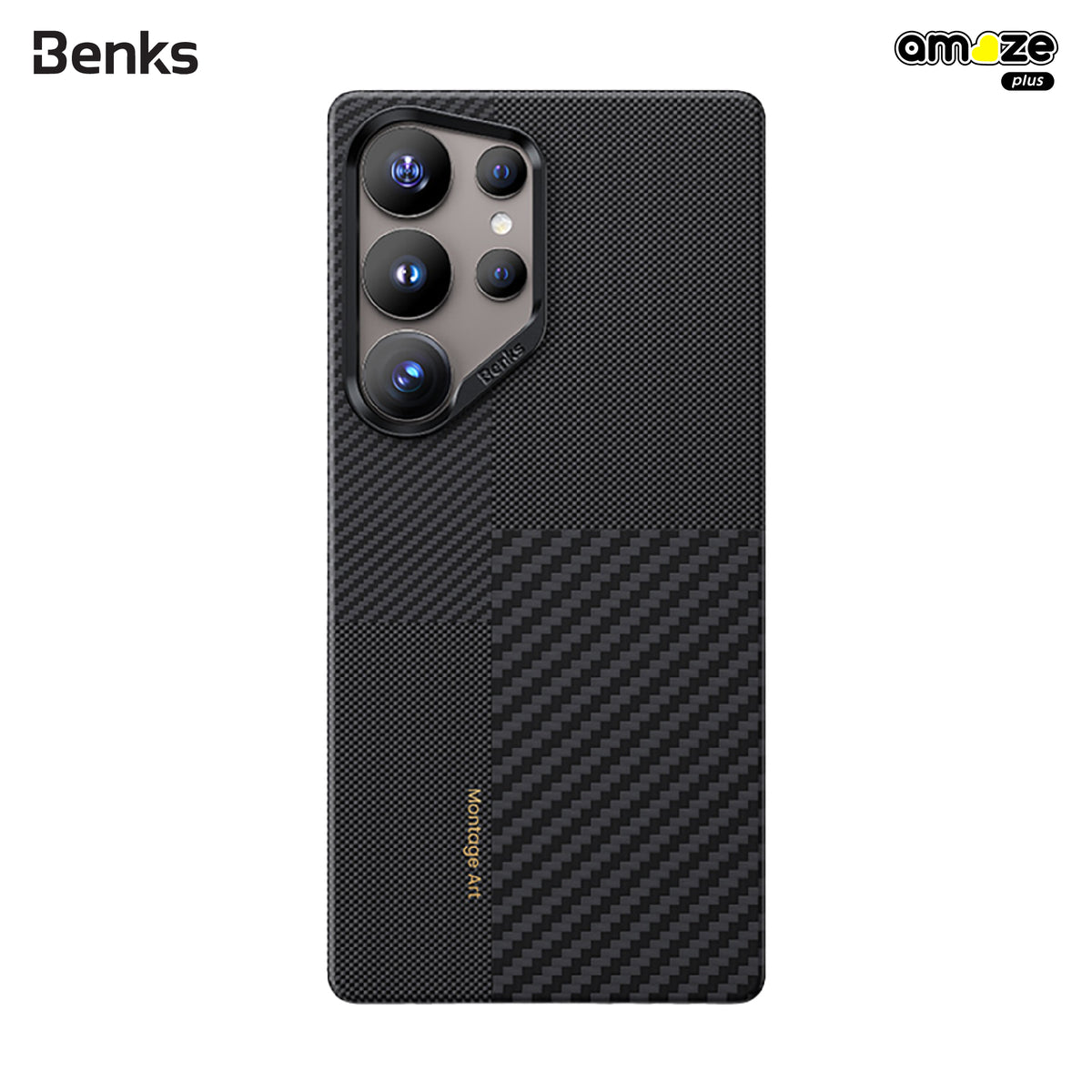 Montage ArmorAir 600D Case (Samsung S25 Ultra) (Black) By Benks