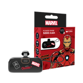 Iron Man Marvel Power Bank Type-C (5000mAh) (Black) by Amaze Max