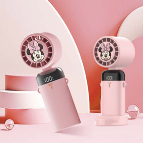 Minnie Mickey Mouse & Friends Digital Portable Fan (Pink) by Amaze Max