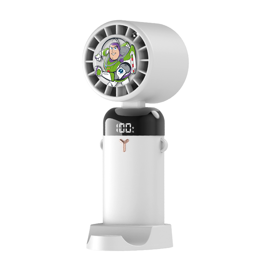 Buzz Lightyear Toy Story Digital Portable Fan (White) by Amaze Max