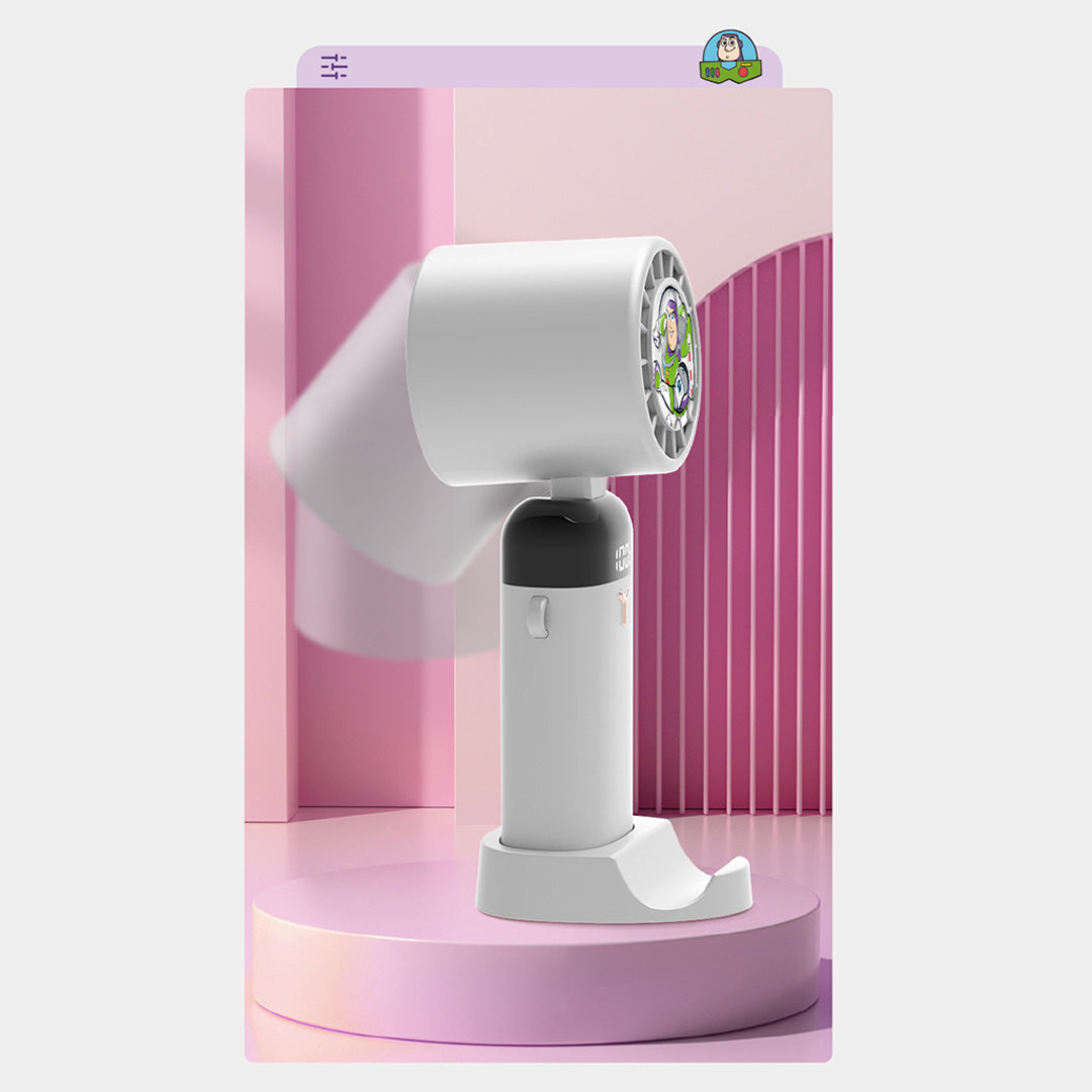 Buzz Lightyear Toy Story Digital Portable Fan (White) by Amaze Max