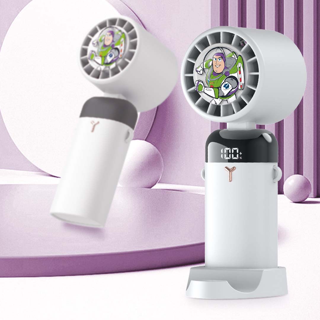 Buzz Lightyear Toy Story Digital Portable Fan (White) by Amaze Max