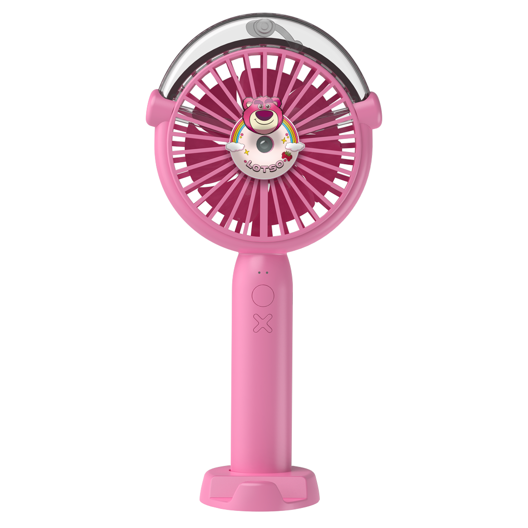 Lotso Toy Story Cooling Water Fan (Magenta) by Amaze Max