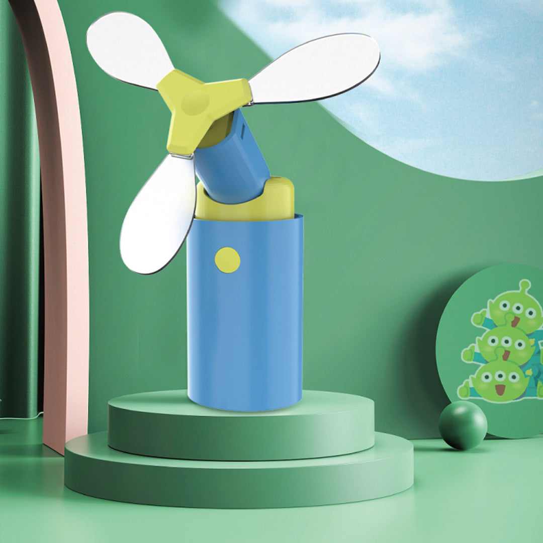 Green Man Toy Story Mini Portable Fan (Green) by Amaze Max